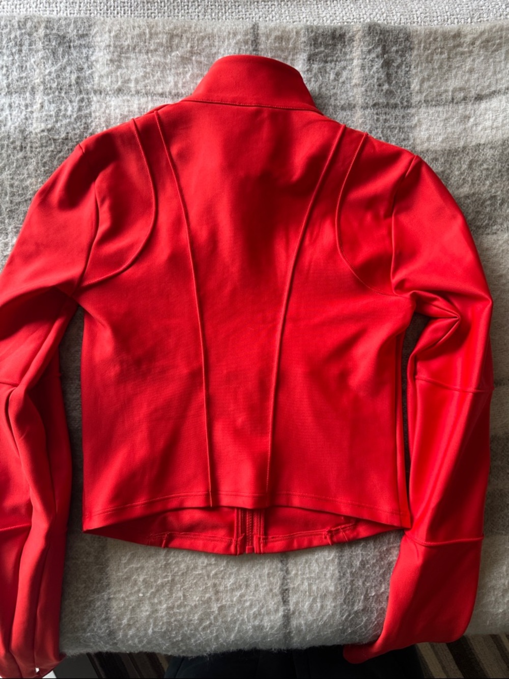 Alo Red Zip Jacket - Picture 3 of 3